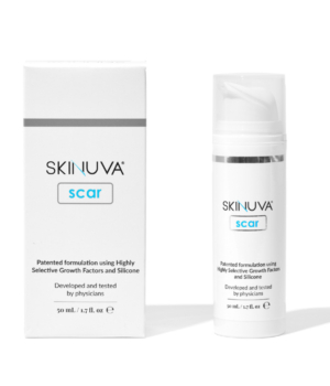 Skinuva Scar littekencrème met siliconen en groeifactoren, tube 50 ml