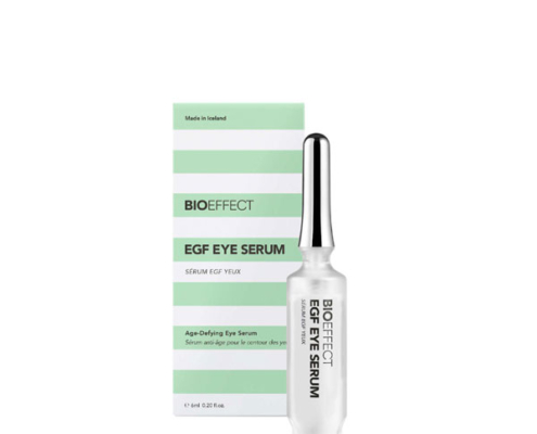 BIOEFFECT EGF Eye Serum met rollerball-applicator en verpakking, 6 ml