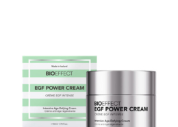 BIOEFFECT EGF Power Cream zilveren pot met verpakking, 50 ml