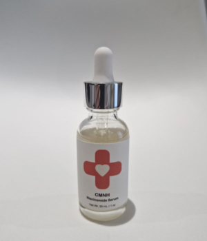 CMNH Niacinamide Serum met vitamine B3 in glazen flesje met pipet, 30 ml